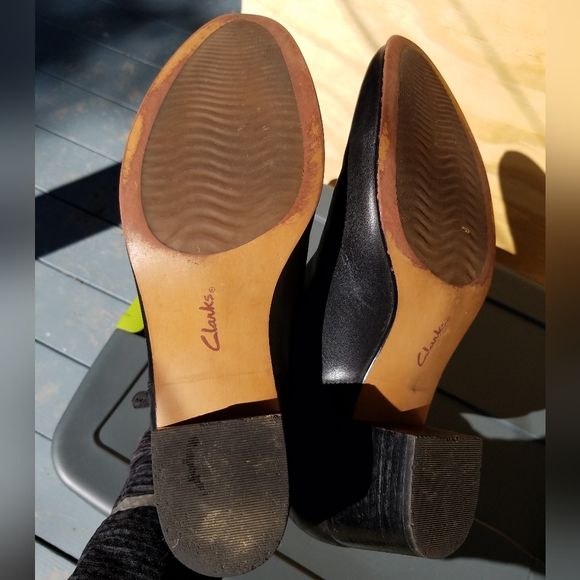 Clarks Maypearl Alice black boots 12 - Picture 9 of 11